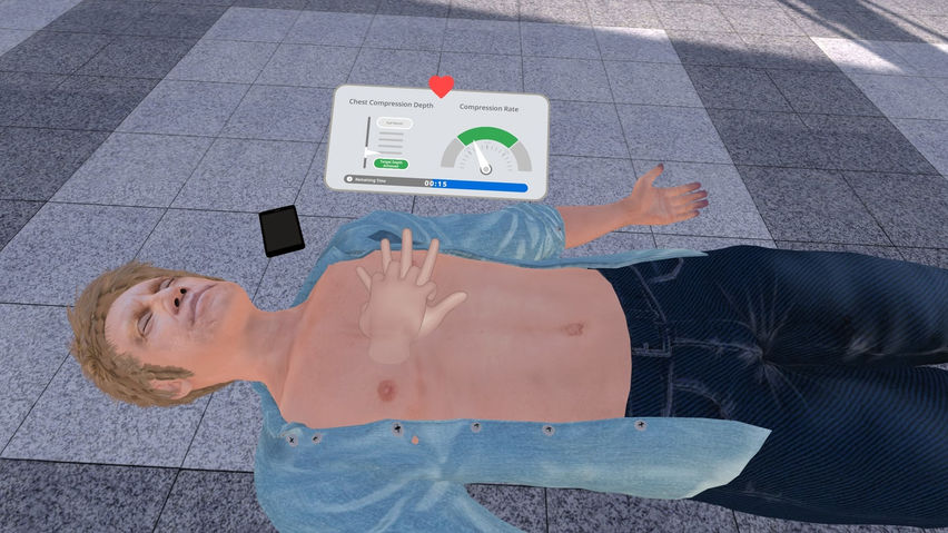 (US) Heartbeat Rescue: CPR+AED MR