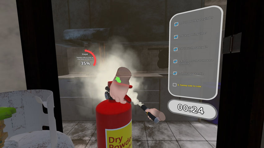 FireSwift: VR Fire Extinguisher Training