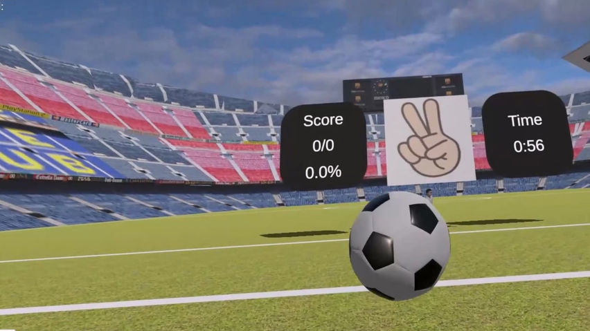 Rock-paper-scissors Goalkeeper