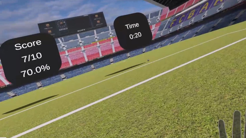 Rock-paper-scissors Goalkeeper