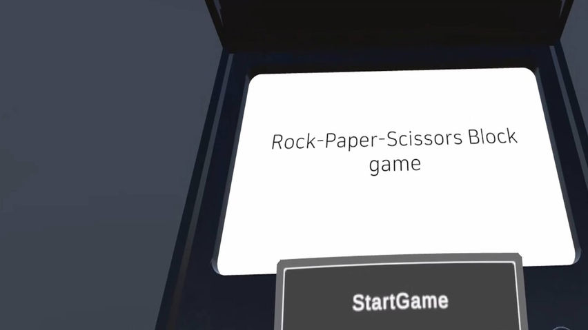 Rock-paper-scissors Goalkeeper