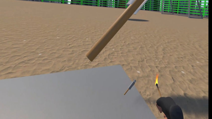 Matchstick rocket