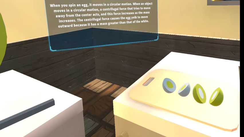 Science in Cooking: An Inside out egg