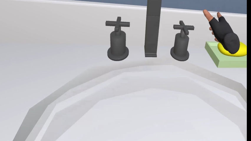 The reaction of a virus and soap