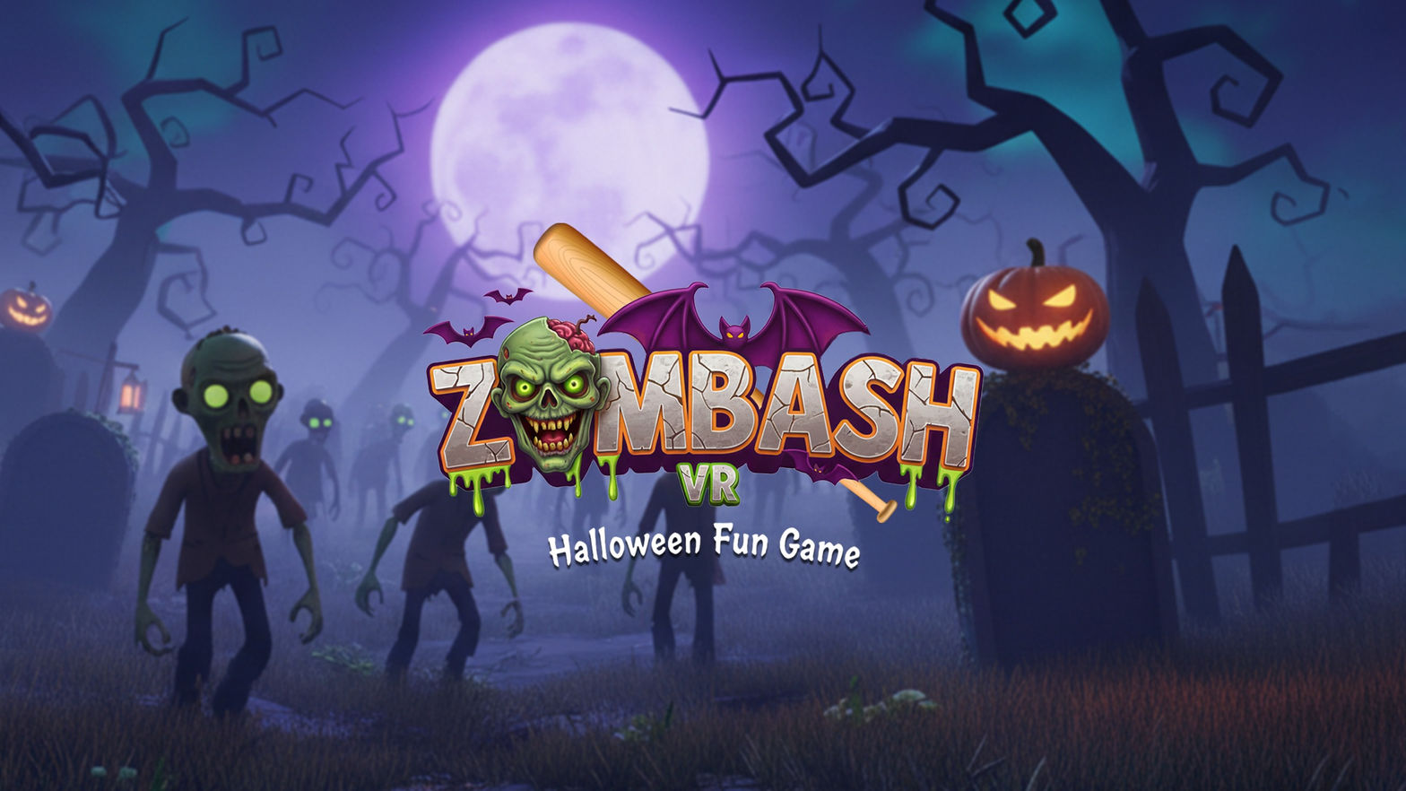 Zombash VR - Halloween Fun Game