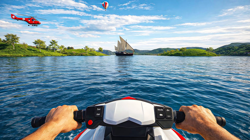 Extreme Jet Ski Water Racing VR