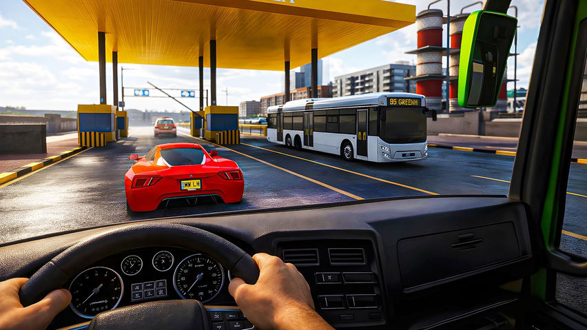 Real City Bus Driving Simulator VR