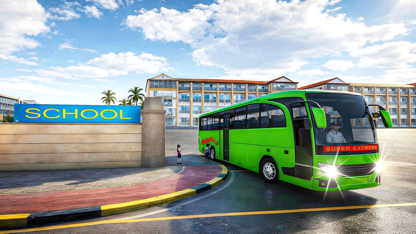 Real City Bus Driving Simulator VR