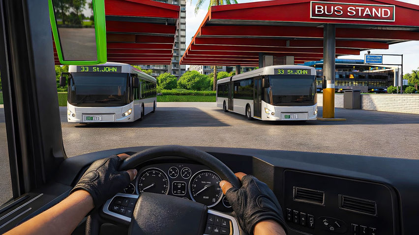 Real City Bus Driving Simulator VR