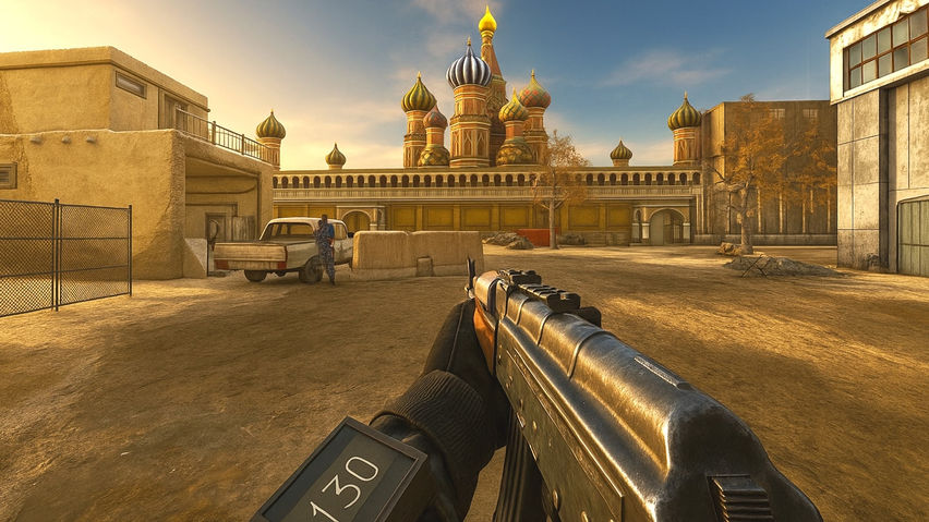 FPS Commando : Army Gun Strike VR