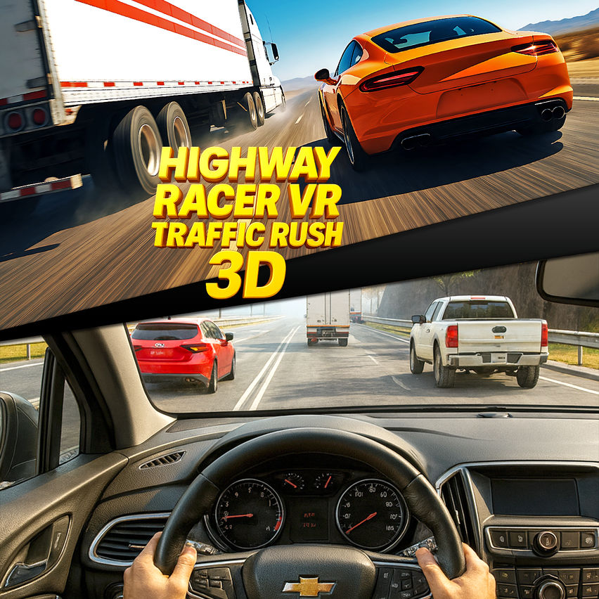 Highway Racer VR : Traffic Rush 3D