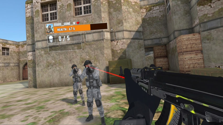 Commando Strike Ops : Gun Shooting VR