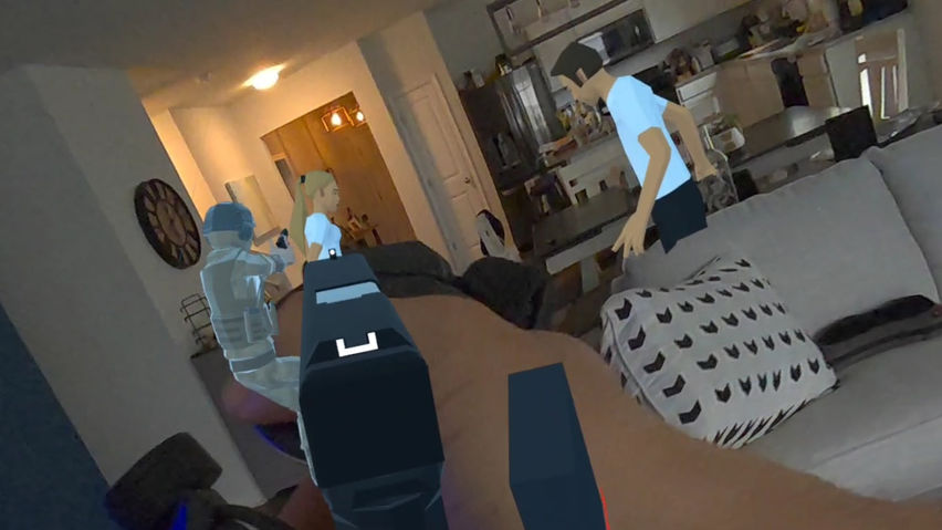 Click Clack Mixed Reality