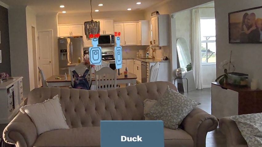 Click Clack Mixed Reality