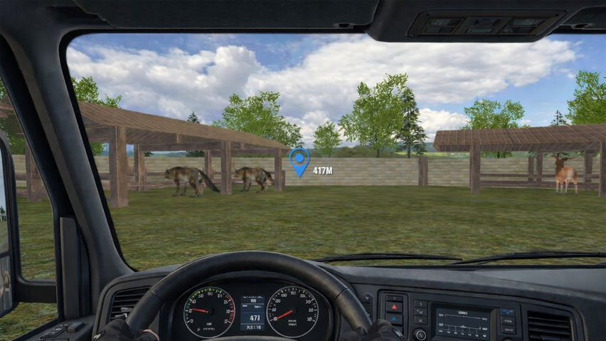 Offroad Animal Truck Driving Simulator
