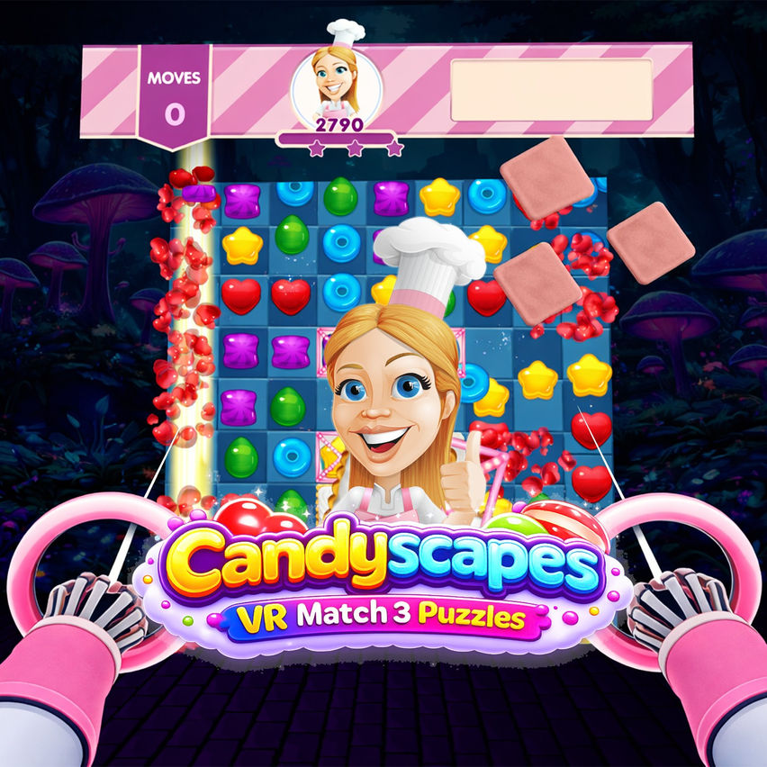 Candyscapes - VR Match 3 Puzzles