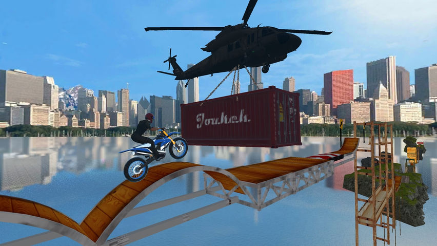 VR Stunt Bike Extreme Moto Rush Sim