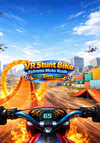 VR Stunt Bike Extreme Moto Rush Sim