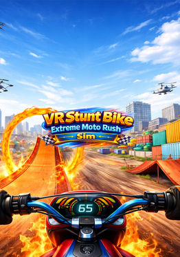 VR Stunt Bike Extreme Moto Rush Sim