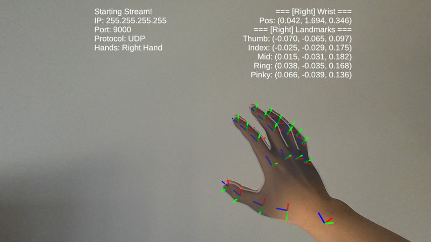 Hand Tracking Streamer