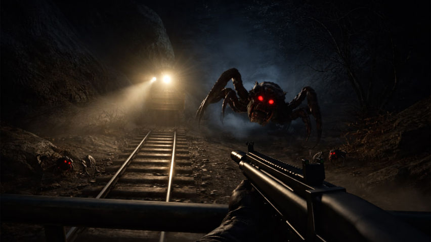 Horror Spider Train : Hidden Escape