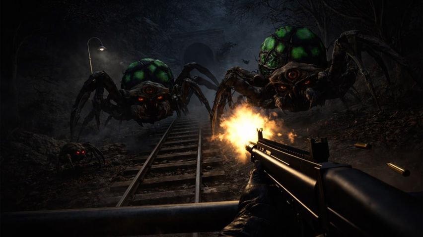 Horror Spider Train : Hidden Escape