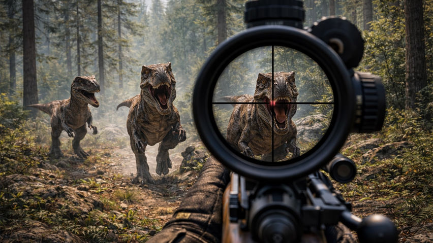 Jurassic Dinosaur Shooting : Dino Hunter