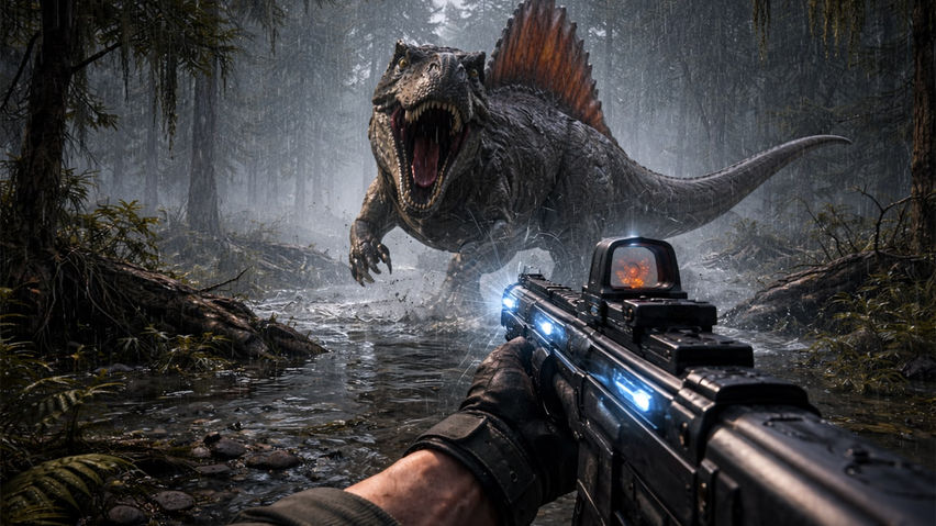 Jurassic Dinosaur Shooting : Dino Hunter