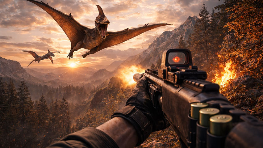 Jurassic Dinosaur Shooting : Dino Hunter