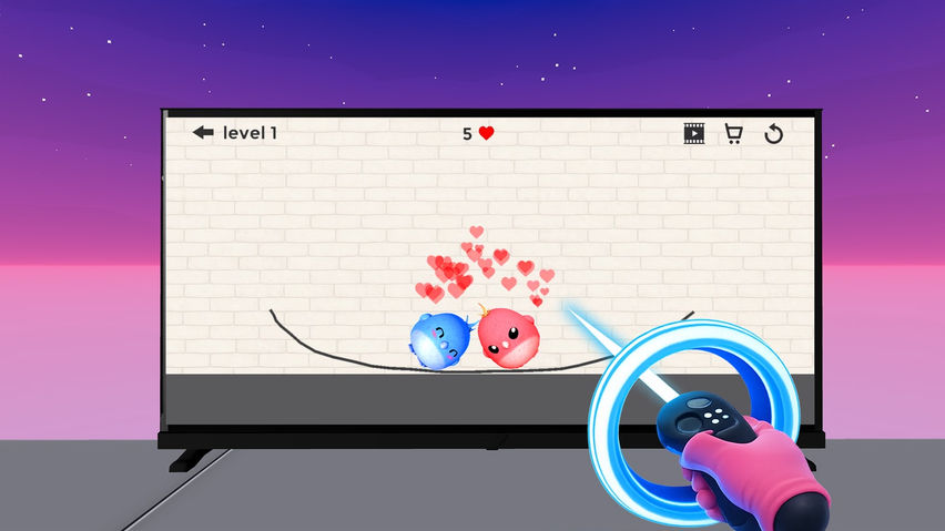 VR Lovebirds: Draw to Connect