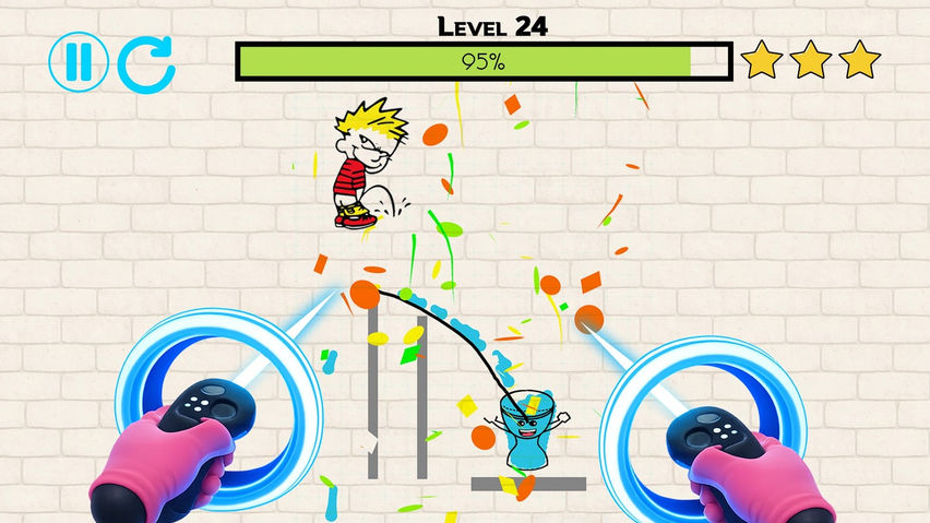Happy Pee Time: VR Brain Puzzle
