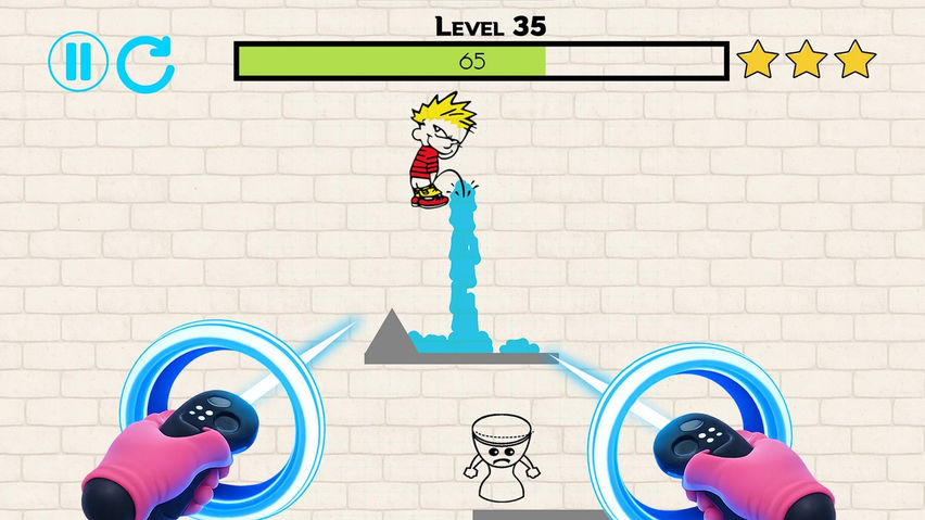Happy Pee Time: VR Brain Puzzle