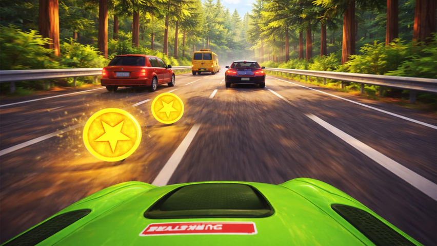 VR Traffic Rush : Highway Racer