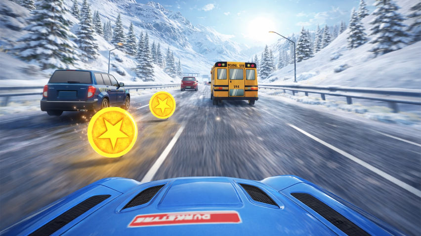 VR Traffic Rush : Highway Racer