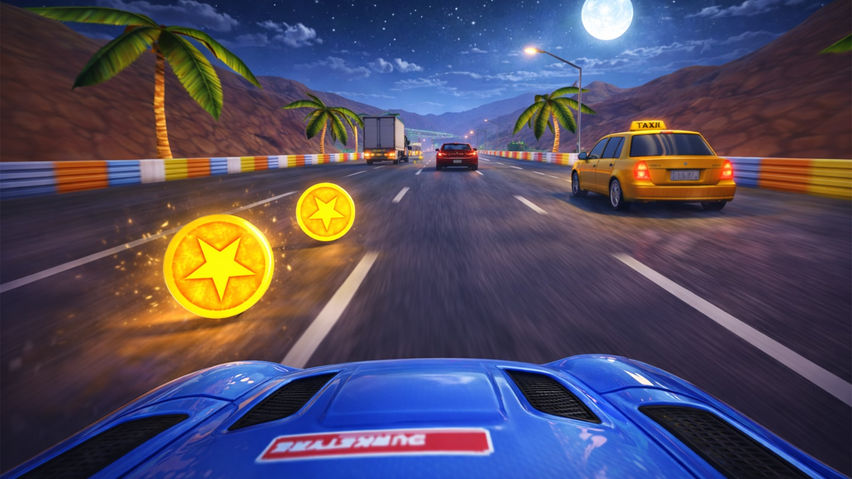 VR Traffic Rush : Highway Racer
