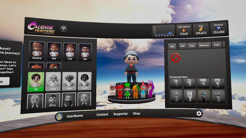 Calorie Hunters: XR Fitness Beat Combat
