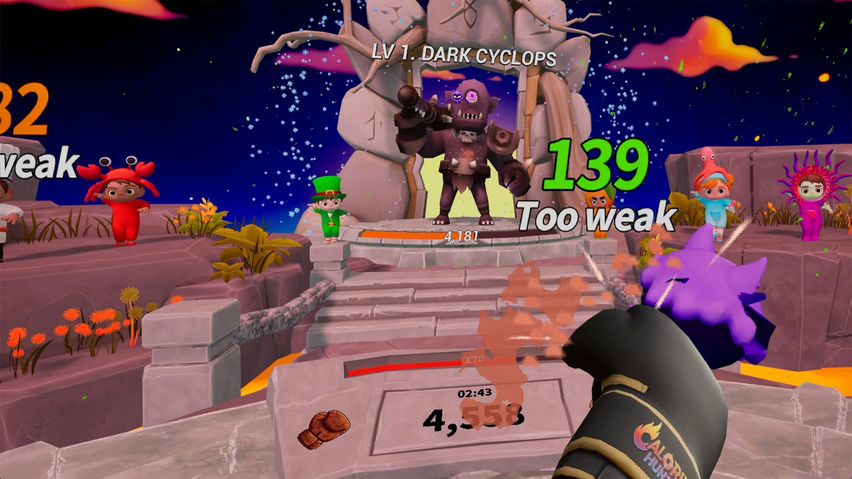 Calorie Hunters: XR Fitness Beat Combat