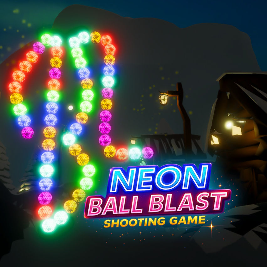 Neon Ball Blast: Shooting Game