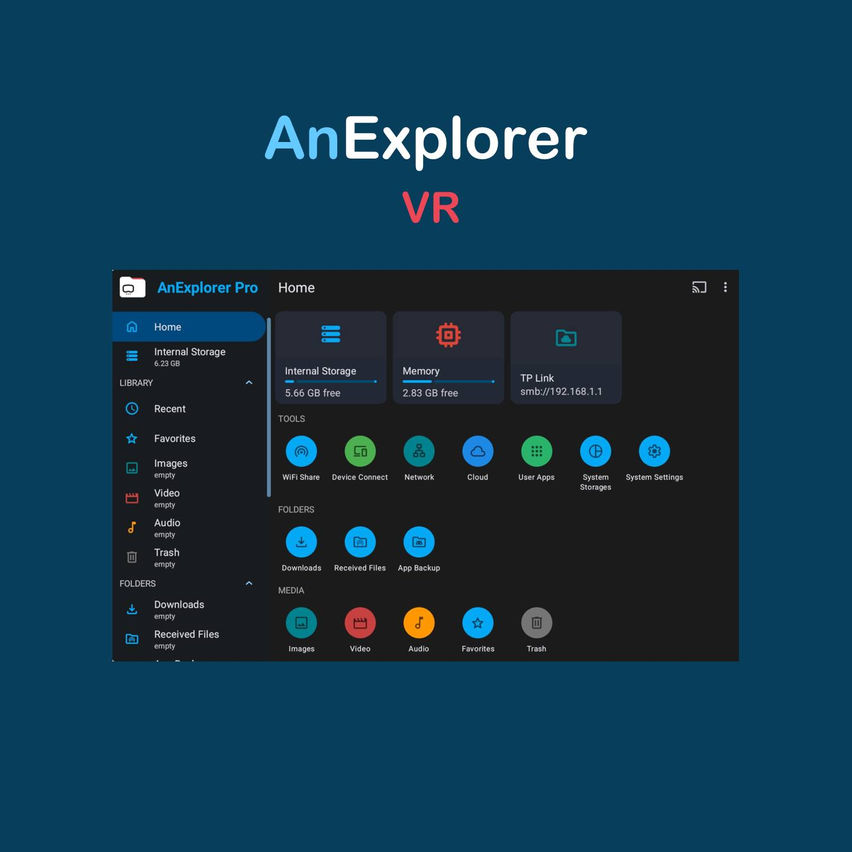 AnExplorer VR File Manager