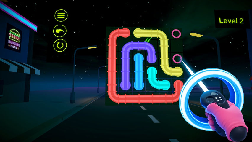 VR Dot Knot: Color Connect