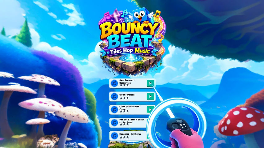 Bouncy Beat: Tiles Hop Music