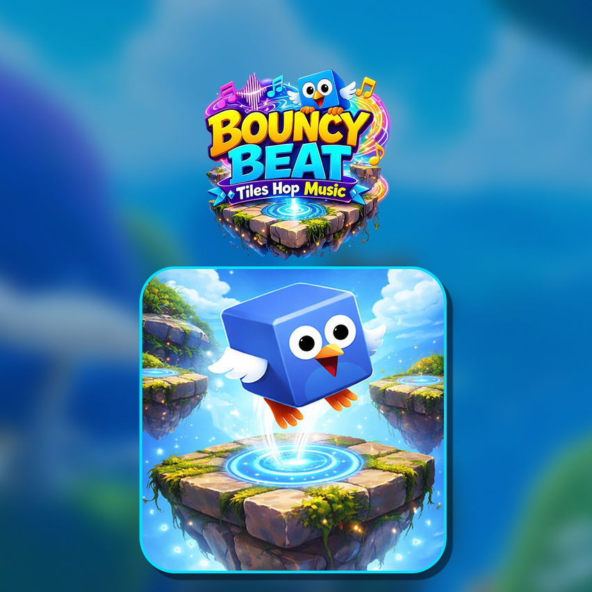 Bouncy Beat: Tiles Hop Music