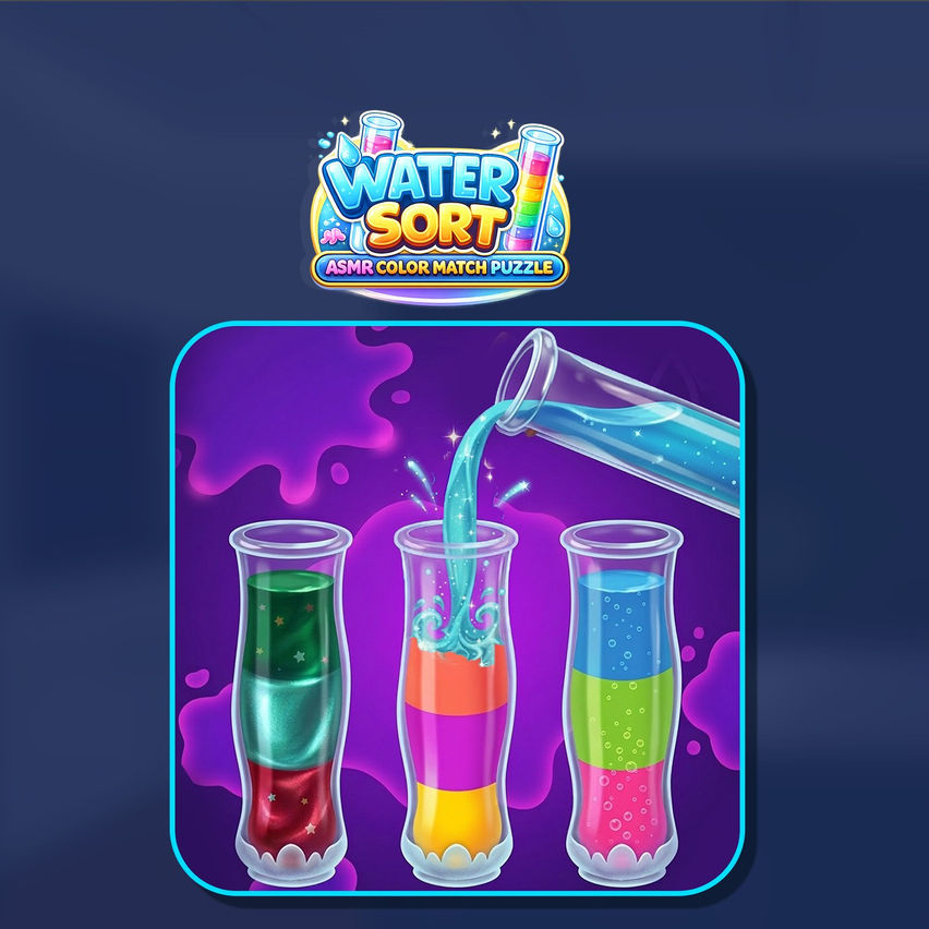 Water Sort: ASMR Color Match Puzzle