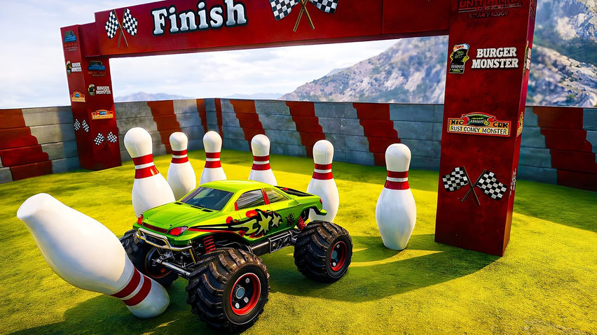 Monster Truck Arena VR Racing Game