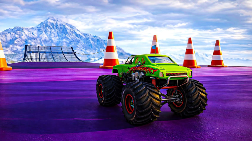 Monster Truck Arena VR Racing Game