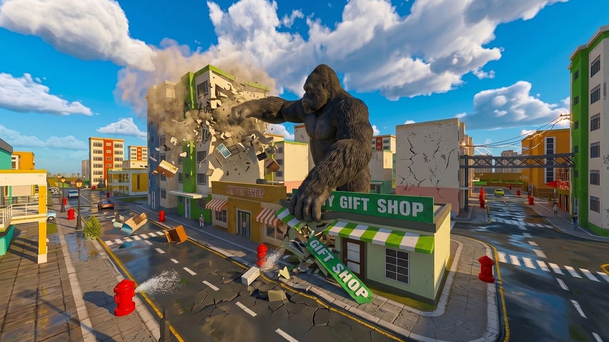 Angry Gorilla Attack VR Jungle Escape