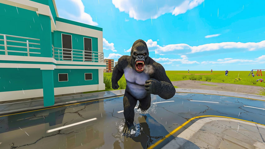 Angry Gorilla Attack VR Jungle Escape