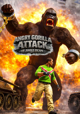 Angry Gorilla Attack VR Jungle Escape