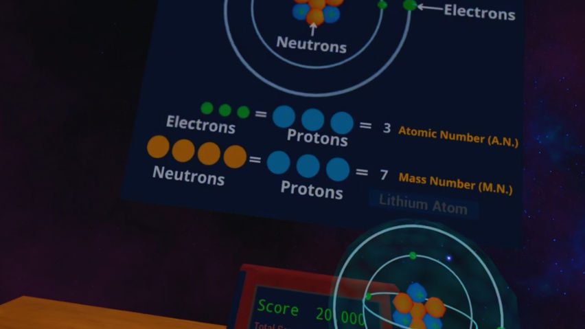 VR Schoool - Atoms