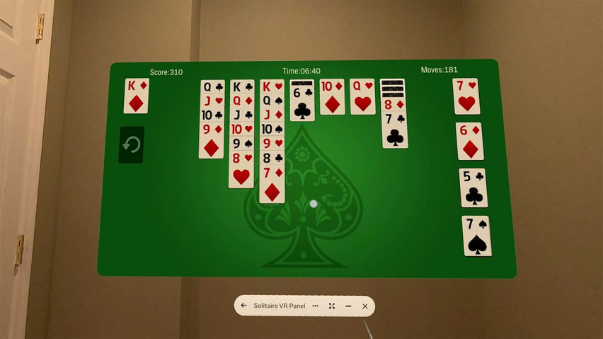 Solitaire - VR Panel